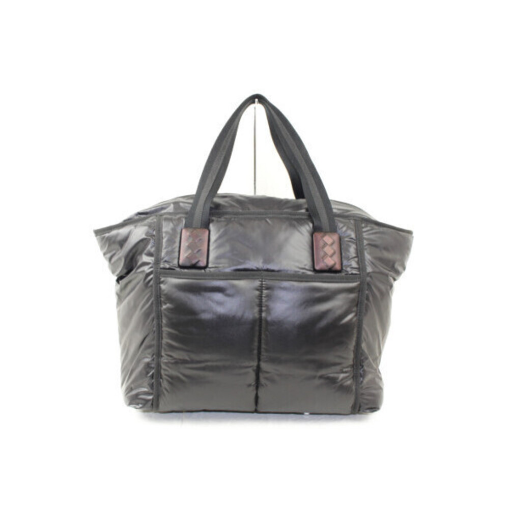 Bottega Veneta Shoulder Bag Black Tote Spinnaker